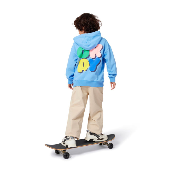 Pale Blue Okay Hoodie