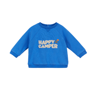 Electric Blue Baby Happy Camper Crewneck