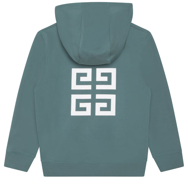 Forest Green Zip Up Sweatshirt