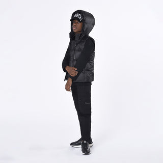 Black on Black 4G Puffer Vest