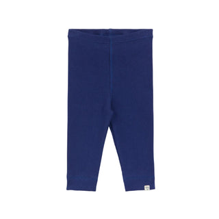 Baby Navy Ribbed Leggings