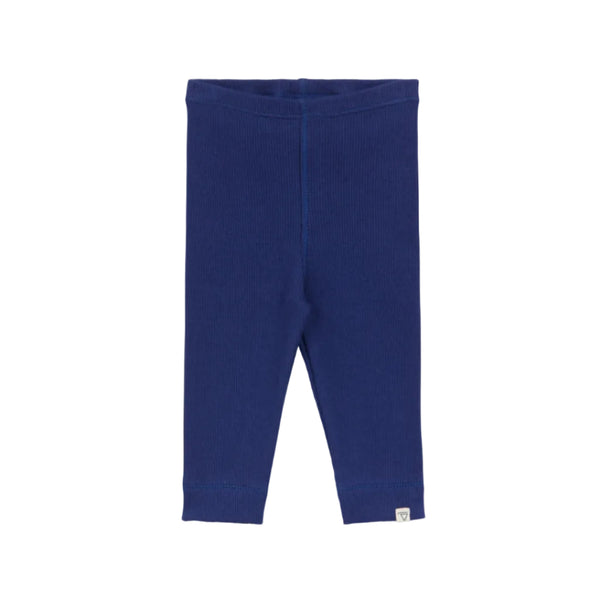 Baby Navy Ribbed Leggings