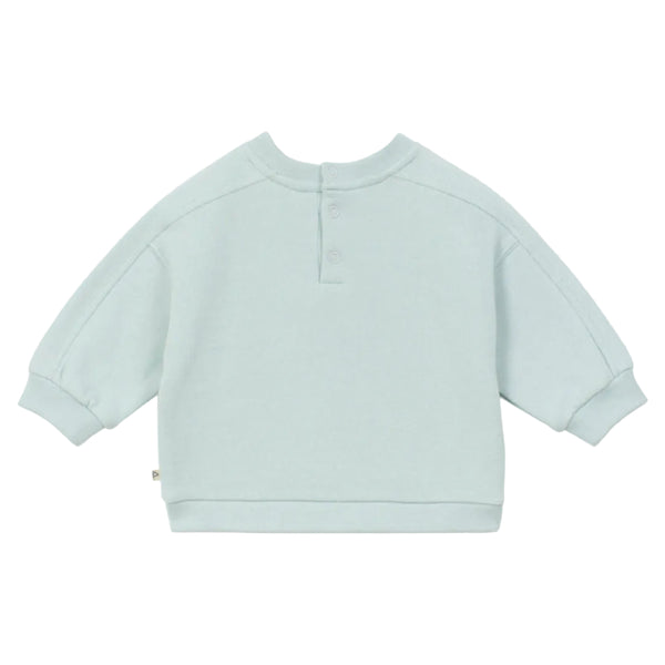 Baby Ice Blue Dog Crewneck