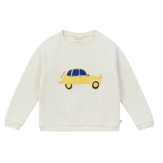 Heather Sand Car Crewneck