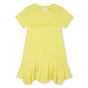 Yellow Mini Me Asymmetric Dress