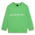 Flash Green Mini Me Logo Sweatshirt