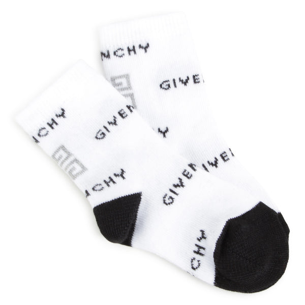 Black and White Baby Socks