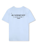Pale Blue Logo Back Tee