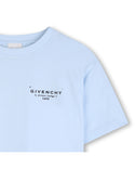 Pale Blue Logo Back Tee