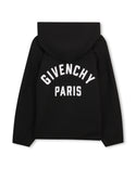 Black with Back Logo Hoodie