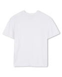 White Pocket Logo Knit Tee