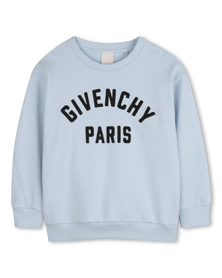 Pale Blue Logo Crewneck