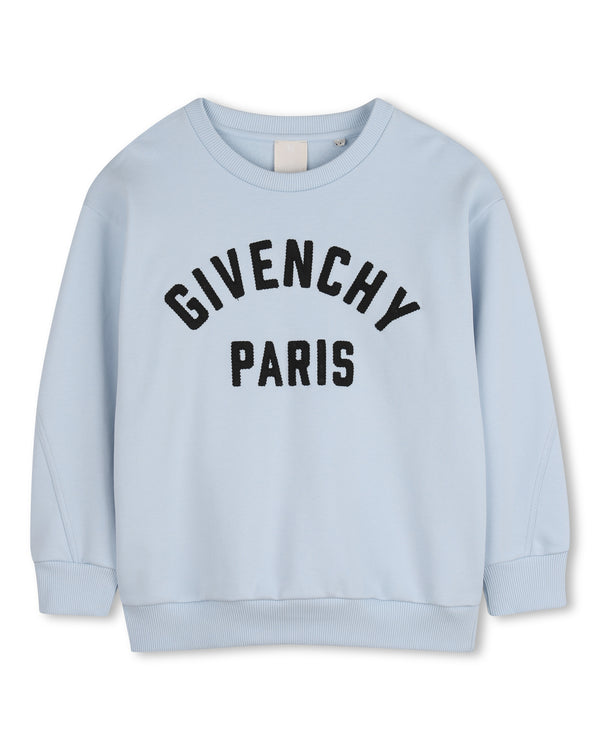 Pale Blue Logo Crewneck