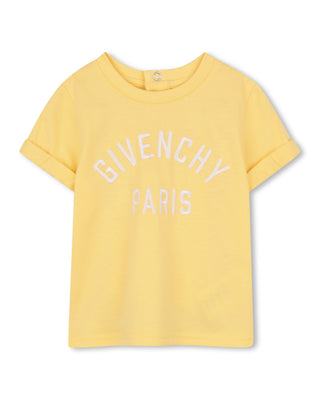 Yellow Baby Embroidered Logo Tee
