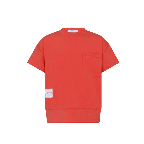 Orange Heven Side Patch Tee