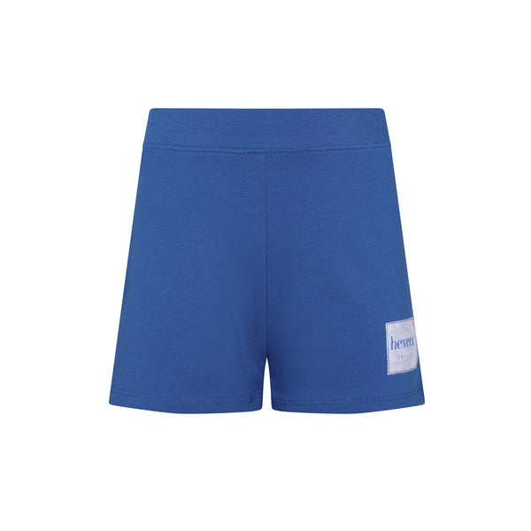 Blue Heven Side Patch Short