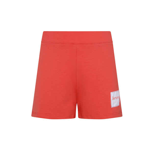 Orange Heven Side Patch Short