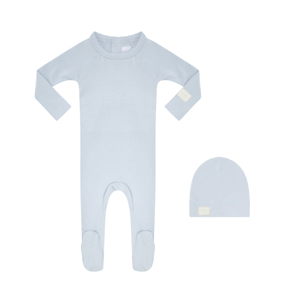Light Blue Footie Set