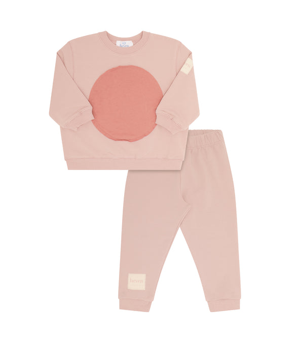 Pink Circle Sweatsuit