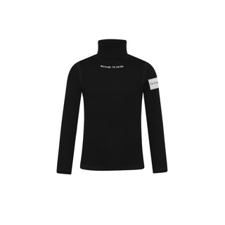 Black Because its Heven Turtleneck