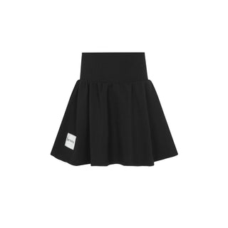 Black Flared Skirt