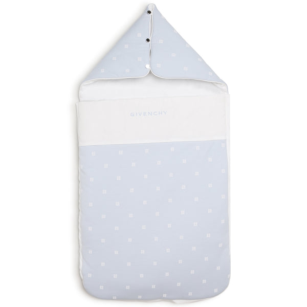 Baby Blue and White Sack