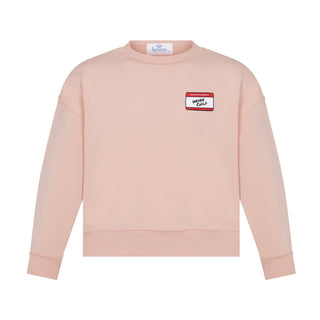 Pink Hello Crewneck