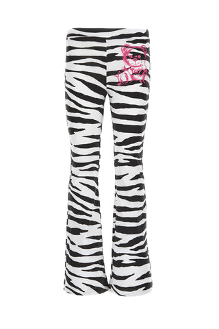 Zebra Print Sweatpants