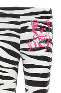 Zebra Print Sweatpants