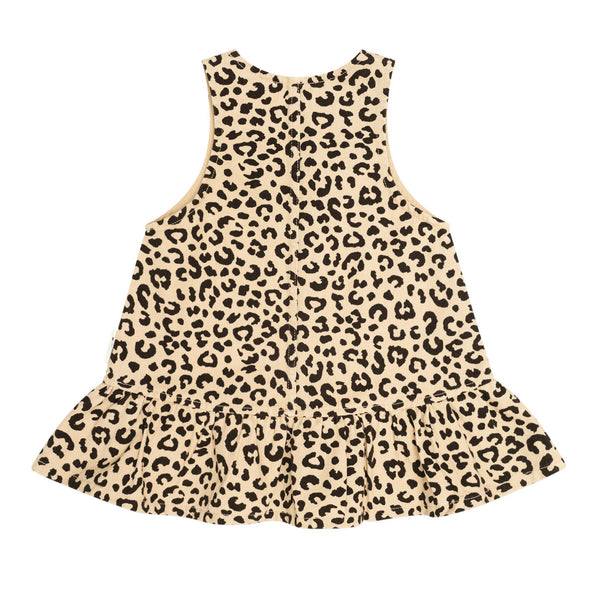 Leopard Frill Dress
