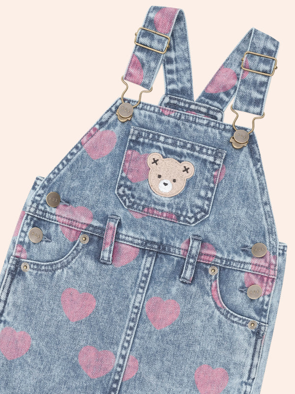 Blue Denim Dreamy Hearts Jumper