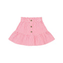 Pink Classic Stripe Yoke Skirt