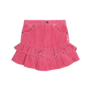 Berry Cord Tiered Skirt