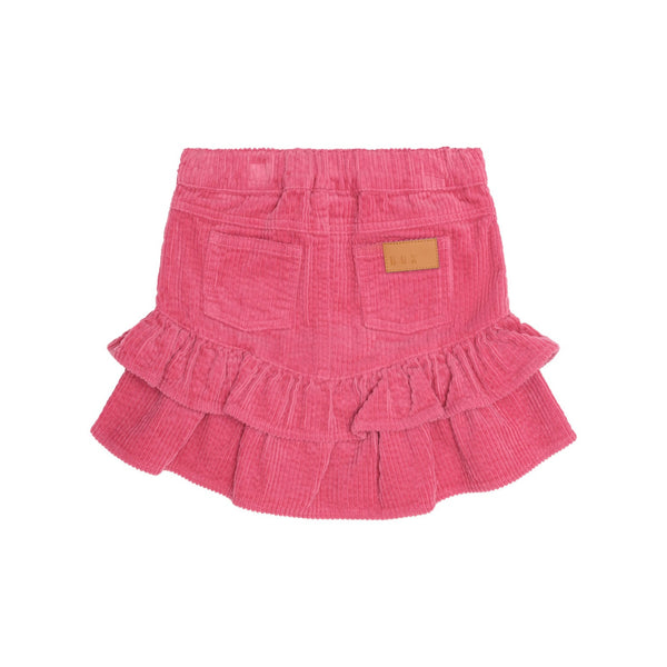 Berry Cord Tiered Skirt