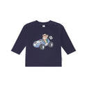Navy Vroom Vroom Hux Long Sleeve Tee