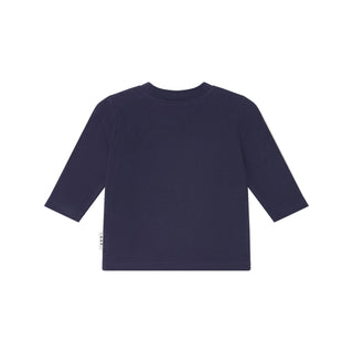 Navy Vroom Vroom Hux Long Sleeve Tee