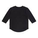 Black Foil Pretzel Long Sleeve Tee