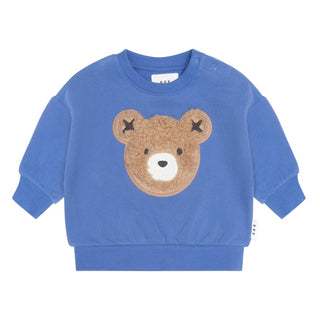 Cobalt Furry Huxbear Crewneck