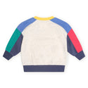 Multicolor Block Sitting Hux Crewneck