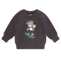Black Skater Hux Crewneck