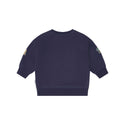 Navy Collegiate Patch Crewneck