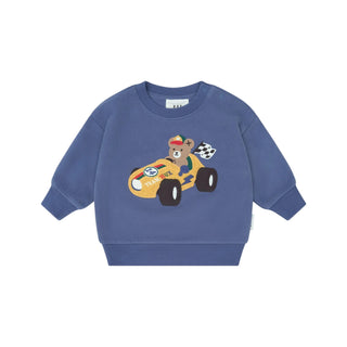 Blue Vroom Vroom Hux Crewneck