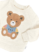 Off White Baby Teddy Hux Sweatshirt