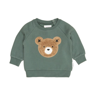 Green Baby Furry Huxbear Sweatshirt