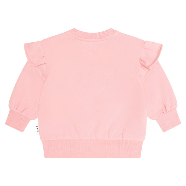 Light Pink Cherry Bow Crewneck