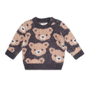Black Hux Sponge Sweater