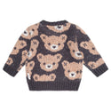 Black Hux Sponge Sweater