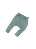 Vintage Slate Pocket Drop Crotch Pant