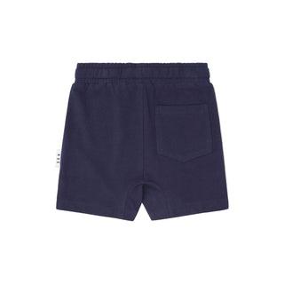 Navy Gusset Short