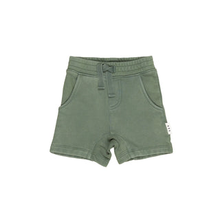 Vintage Green Baby Slouch Short
